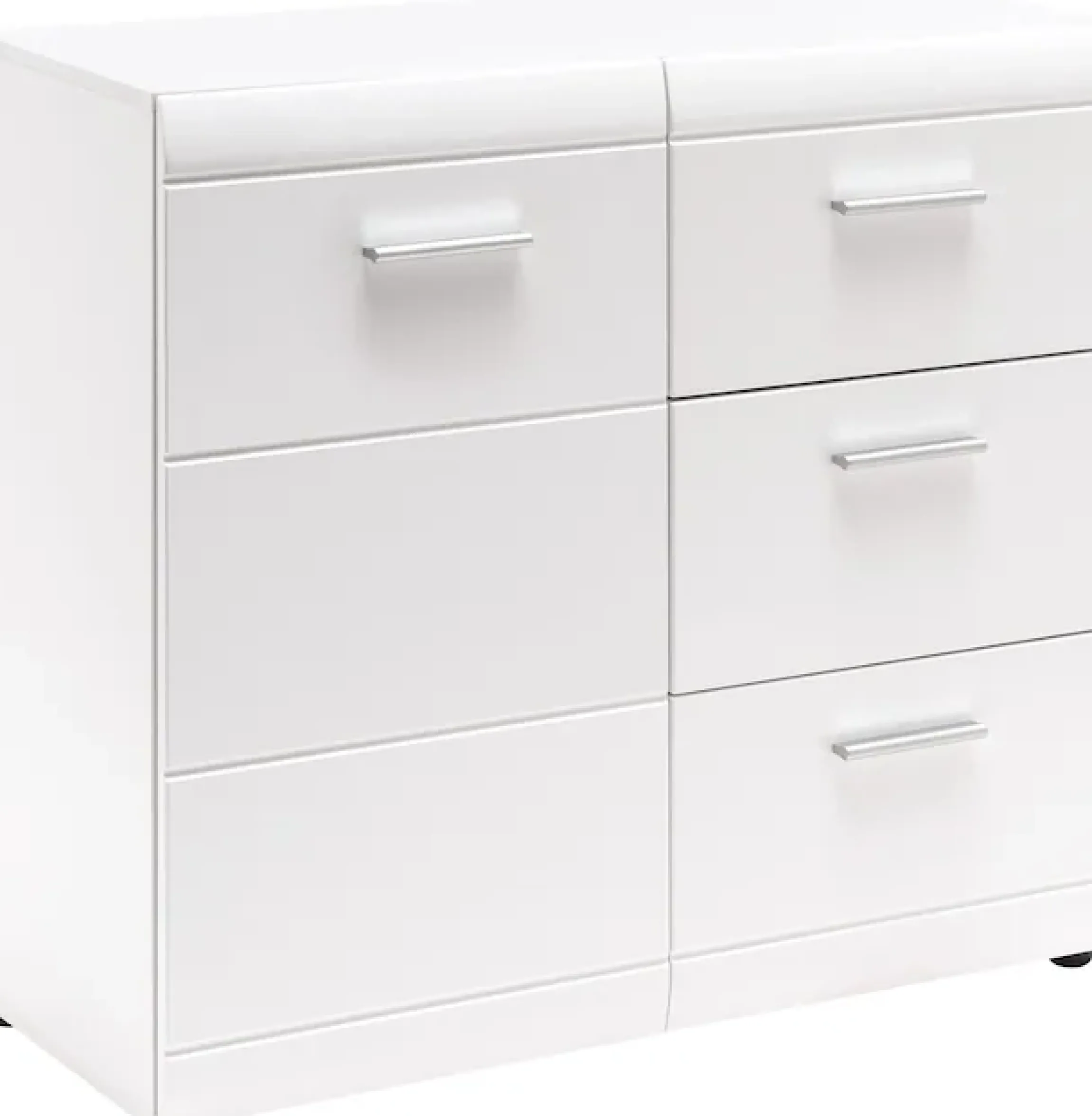 GERMANIA Kommode »Adana« Breite 96 cm, verstellbare Böden, Hochglanz-Fronten, Made in Germany