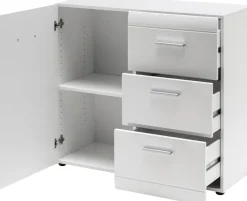 GERMANIA Kommode »Adana« Breite 96 cm, verstellbare Böden, Hochglanz-Fronten, Made in Germany