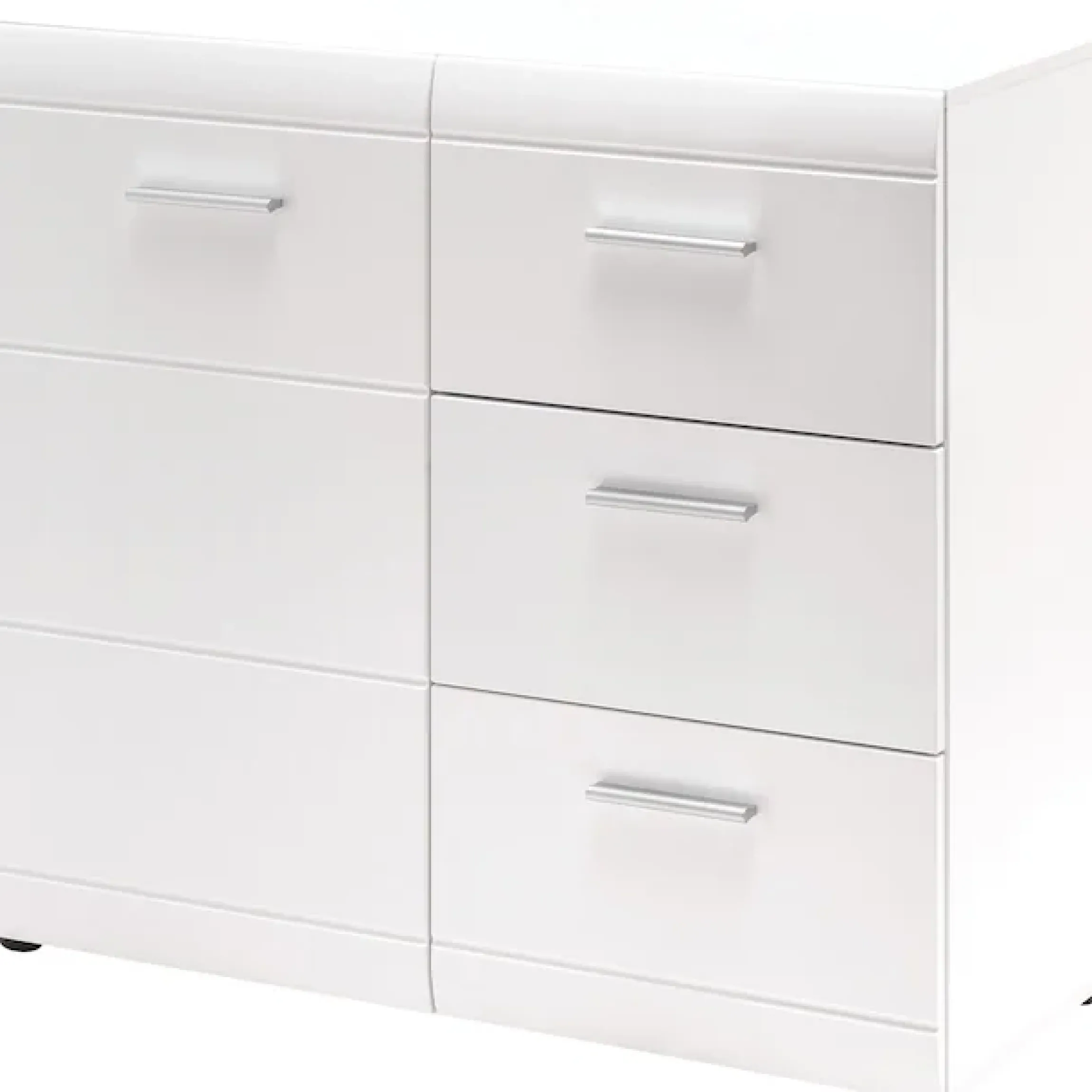 GERMANIA Kommode »Adana« Breite 96 cm, verstellbare Böden, Hochglanz-Fronten, Made in Germany