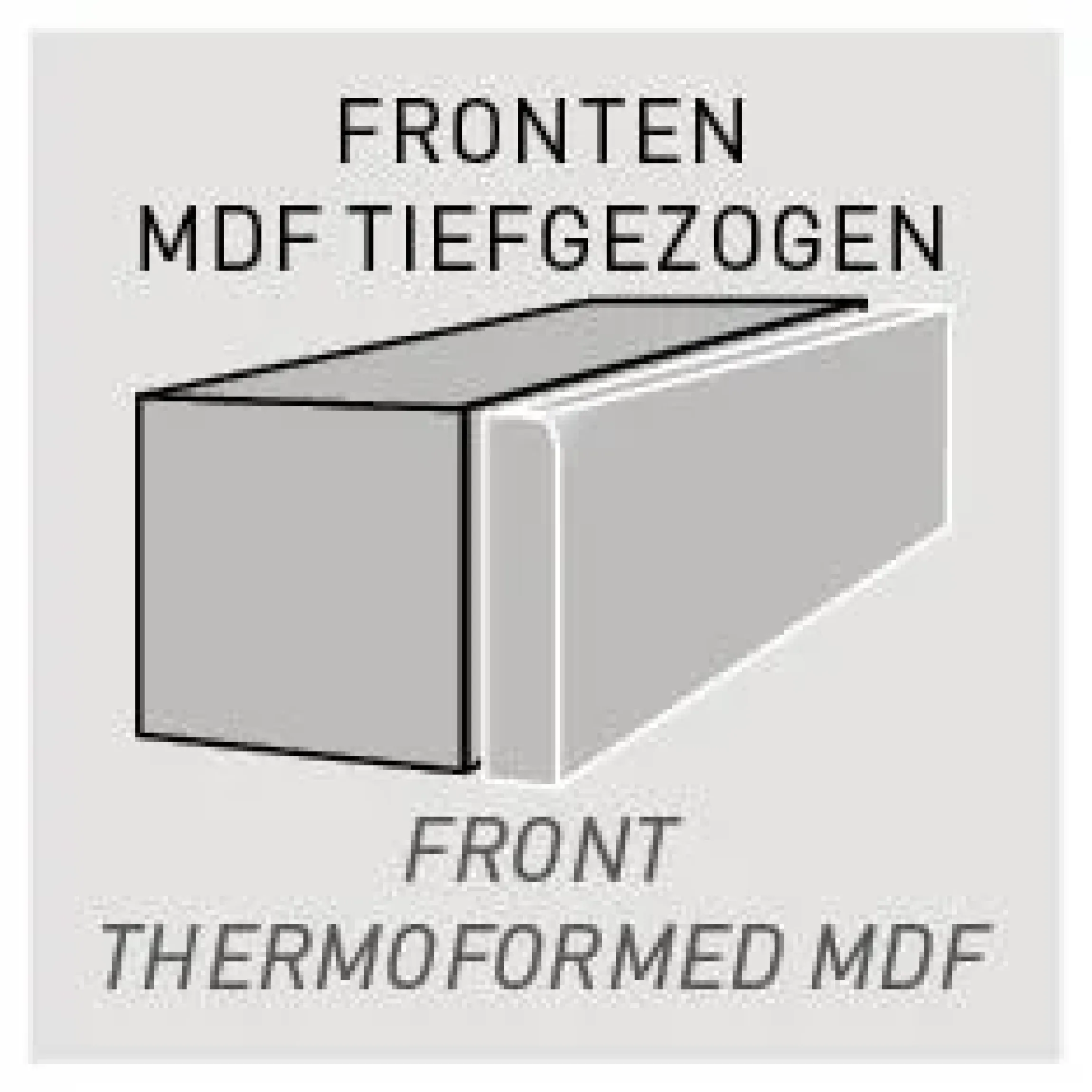 GERMANIA Kommode »Adana« Breite 96 cm, verstellbare Böden, Hochglanz-Fronten, Made in Germany