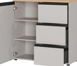 GERMANIA Kommode »Cormano« Breite 90 cm, verstellbare Böden, Soft-close, Made in Germany