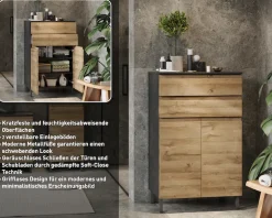 GERMANIA Kommode »Scantic« mit griffloser Optik