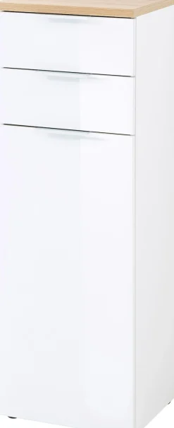 GERMANIA Midischrank »Pescara« Front mit Glasauflage