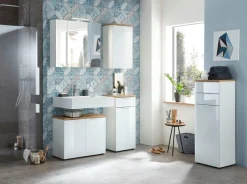 GERMANIA Midischrank »Pescara« Front mit Glasauflage