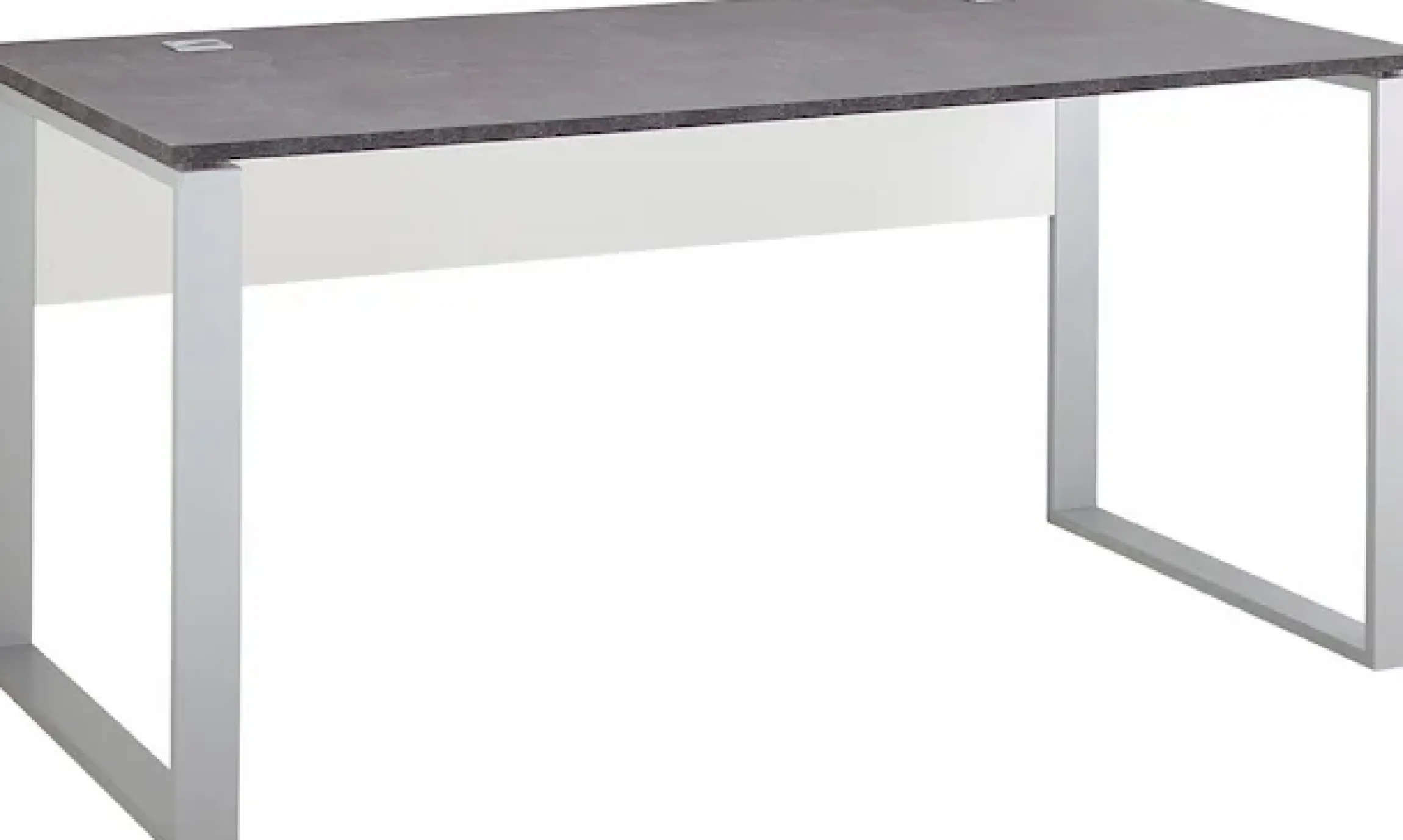 GERMANIA Schreibtisch »Altino« Kufen aus Metall, 2x Kabeldurchlass, Breite 160 cm, Made in Germany