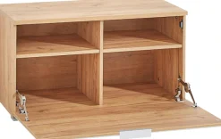 GERMANIA Schuhbank »Telde« 88x144x30 cm, Soft-close, verstellbare Böden, ES-Glas, Made in Germany