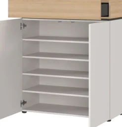 GERMANIA Schuhschrank »Arluno« 1 Stk. tlg. Breite 89 cm, verstellbare Böden, Push-to-open, Made in Germany