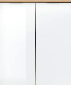 GERMANIA Schuhschrank »Telde« Breite 89 cm, Soft-close, verstellbare Böden, ES-Glas, Made in Germany