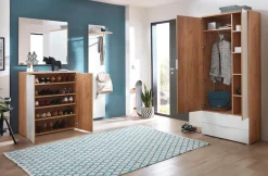 GERMANIA Schuhschrank »Telde« Breite 89 cm, Soft-close, verstellbare Böden, ES-Glas, Made in Germany