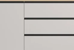 GERMANIA Sideboard »Cormano« Kommode mit einer Tür und drei Schubkästen
