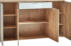 GERMANIA Sideboard »Telde« Breite 179 cm, Soft-close, verstellbare Böden,ES-Glas, Made in Germany