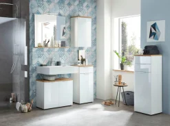 GERMANIA Unterschrank »Pescara« Front mit Glasauflage