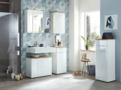 GERMANIA Unterschrank »Pescara« Front mit Glasauflage