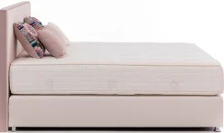 grüne betten Boxspringbett »Amelia« mit 7-Zonen-Tonnentaschenfederkern-Matratze und Zierkissen, 100% vegan