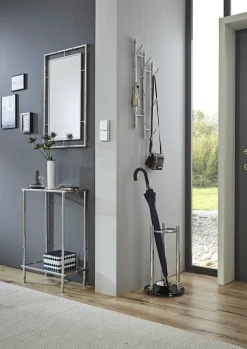HAKU Konsolentisch »Beistelltisch« 1 Stk. tlg. rechteckig - aus Metall Silber B/T/H 50/25/75 cm