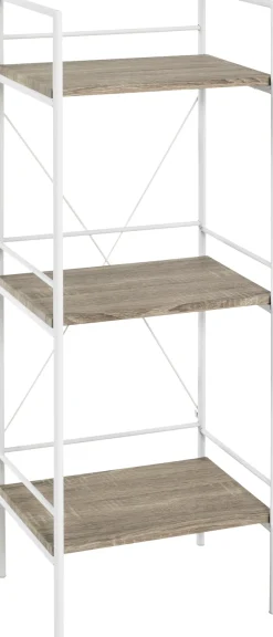 HAKU Regal »Aufbewahrungsregal, Dekoregal, Standregal« rechteckig - aus MDF Braun - B/T/H 34/27/96 cm