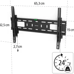 Hama TV-Wandhalterung »bis 50kg,starr,Diebstahlschutz,94-229cm (37