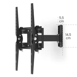 Hama TV-Wandhalterung »schwenkbar,vollbeweglich, 81 - 165 cm (32"- 65"), 43", 50", 55"« bis 165 cm Zoll