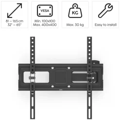 Hama TV-Wandhalterung »schwenkbar,vollbeweglich, 81 - 165 cm (32