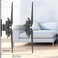 Hama TV-Wandhalterung »schwenkbar,vollbeweglich, 81 - 165 cm (32