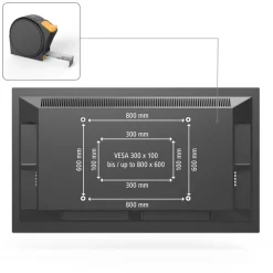 Hama TV-Wandhalterung »schwenkbar, vollbeweglich, 117 - 229 cm (46