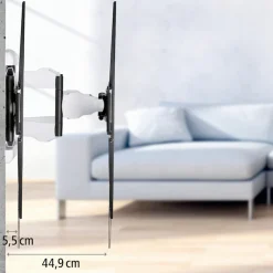 Hama TV-Wandhalterung »schwenkbar, vollbeweglich, 117 - 229 cm (46