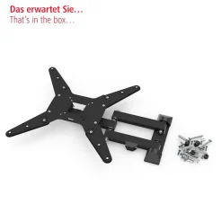 Hama TV-Wandhalterung »schwenkbar, vollbeweglich, 81 - 165 cm (32