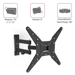 Hama TV-Wandhalterung »schwenkbar, vollbeweglich, 81 - 165 cm (32
