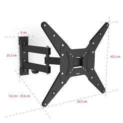 Hama TV-Wandhalterung »schwenkbar, vollbeweglich, 81 - 165 cm (32
