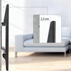 Hama TV-Wandhalterung »TV-Halterung bis 25kg, flach, starr, 48 - 127 cm (19