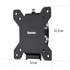 Hama TV-Wandhalterung »TV-Wandhalter, neigbar, bis 30kg, 25 - 66 cm (10