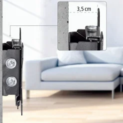 Hama TV-Wandhalterung »TV-Wandhalter, neigbar, bis 30kg, 25 - 66 cm (10