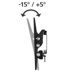 Hama TV-Wandhalterung »TV-Wandhalterung neigbar, bis 25kg, 48 - 117 cm (19
