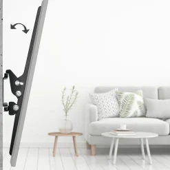 Hama TV-Wandhalterung »TV Wandhalter neigbar, 94 - 191 cm (37