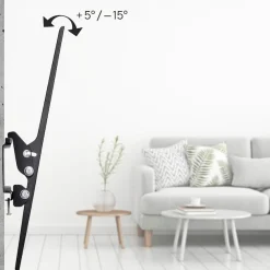 Hama TV-Wandhalterung »TV Wandhalter neigbar, 94 - 191 cm (37