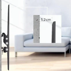 Hama TV-Wandhalterung »TV Wandhalter neigbar, 94 - 191 cm (37