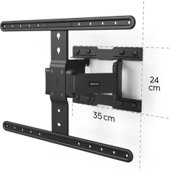 Hama TV-Wandhalterung »ultraslim, schwenkbar, vollbeweglich, 37“-90