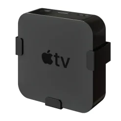 Hama TV-Wandhalterung »Wandhalterung für Apple TV HD (4. Gen.) Apple TV HD 4K (1./2./3. Gen.)« magnetisch, flach, Farbe Schwarz, mit Montagezubehör, Fernseher