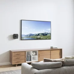 Hama TV-Wandhalterung »Wandhalterung für Apple TV HD (4. Gen.) Apple TV HD 4K (1./2./3. Gen.)« magnetisch, flach, Farbe Schwarz, mit Montagezubehör, Fernseher