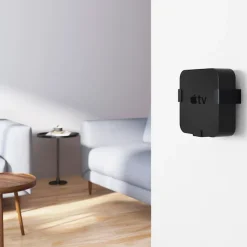Hama TV-Wandhalterung »Wandhalterung für Apple TV HD (4. Gen.) Apple TV HD 4K (1./2./3. Gen.)« magnetisch, flach, Farbe Schwarz, mit Montagezubehör, Fernseher