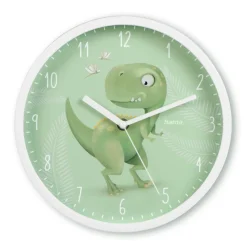 Hama Wanduhr »Kinder-Uhr "Cebu", ohne Ticken, Ø 25 cm« für Kinderzimmer, geräuscharm