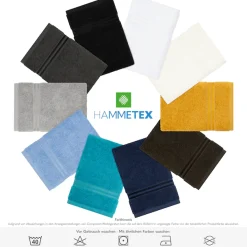 HAMMETEX Saunatuch »Hammetex 2er Set extra große Saunatücher« 100% Baumwolle – Weich & Saugfähig – Luxuriöse Große Spa-Badetücher