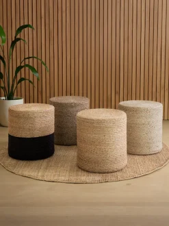 HANSE Home Pouf »Looma,Jute« 1 Stk. tlg.