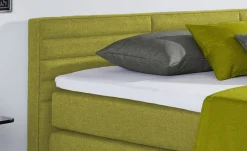 hapo Boxspringbett »ATLANTA mit niedrigem Kopfteil« Topper separat erhältlich!,erhältlich in verschiedenen Breiten, Farben & Matratzenarten