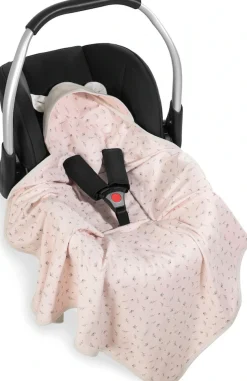 Hauck Babydecke »Baby Einschlagdecke, Snuggle N Dream beige bloom« mit Kapuze