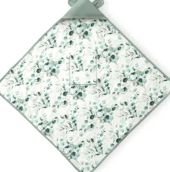 Hauck Babydecke »Baby Einschlagdecke, Snuggle N Dream leaves Mint/grün« Baby Einschlagdecke mit Kapuze