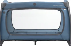 Hauck Baby-Reisebett »Play N Relax Center, dark blue« inkl. Neugeboreneneinhang, Wickelmulde, Ausstieg, Räder