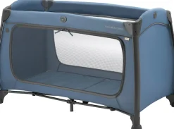 Hauck Baby-Reisebett »Play N Relax Center, dark blue« inkl. Neugeboreneneinhang, Wickelmulde, Ausstieg, Räder