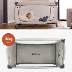 Hauck Baby-Reisebett »Sleep N Easyfold« Vorderausstieg; inkl. Transporttasche