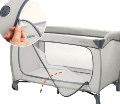 Hauck Baby-Reisebett »Sleep N Easyfold« Vorderausstieg; inkl. Transporttasche